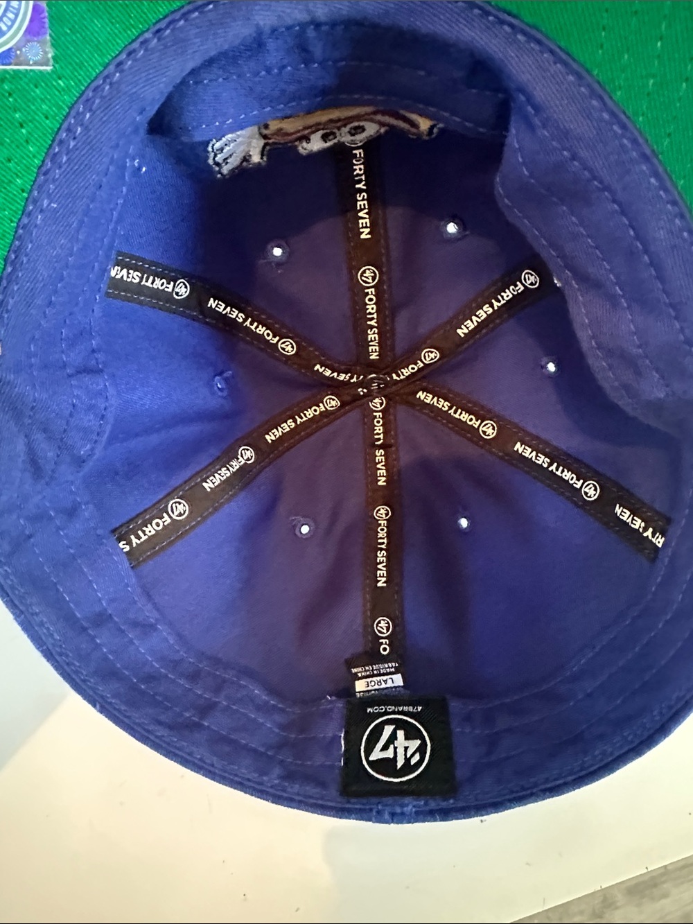 '47 fitted Biscuits hat NEW - Picture 3 of 5